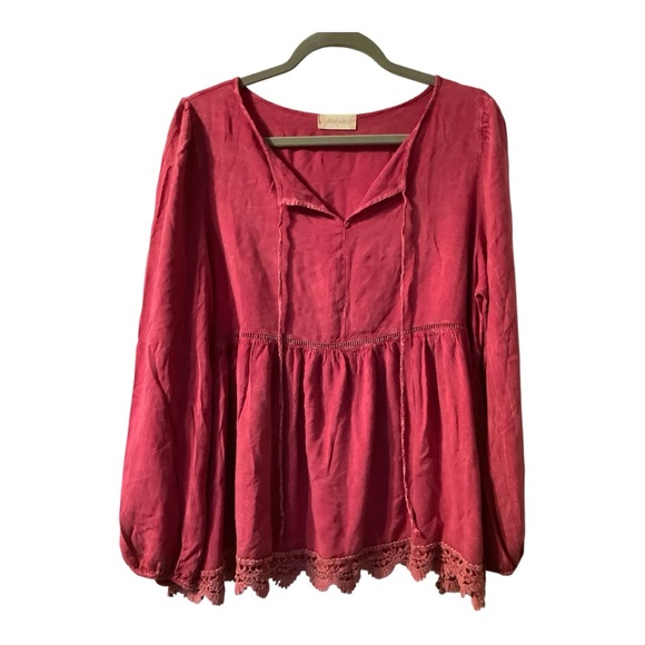 Altar'd State pink Blouse - Picture 1 of 3
